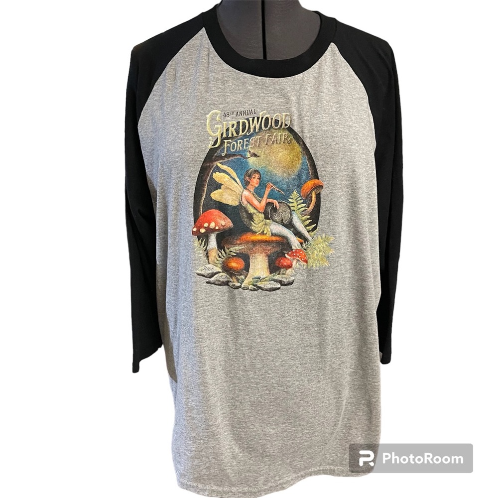 Girdwood Forest Fair Alaska 2023 48th Annual Design Baseball Tee Sz XL